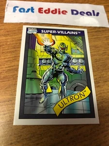 IMPEL MARKETING 1990 MARVEL COMICS GROUPS SUPERHEROES ULTRON CARD 61 NEAR MINT - Picture 1 of 2