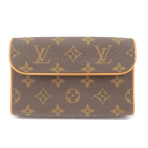 Auth Louis Vuitton Monogram Pochette Florentine Waist Bag XS M51855 Used - Picture 1 of 22