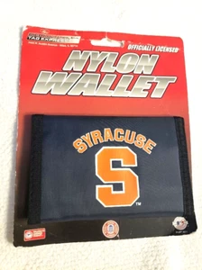 Syracuse Orange Wallet Nylon Trifold Rico Industries Officially Licensed - Picture 1 of 6