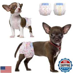 Dono Dog Diapers Female-48PCS, Disposable Female Period Diapers for Small Dog - Picture 1 of 5