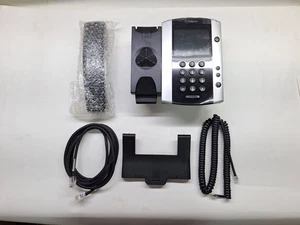 Polycom VVX500 PoE Business Media Touch Screen Phone 2200-44500-025 - Afbeelding 1 van 21