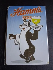 Hamms Beer Reproduction Tin Sign 8x12 - Picture 1 of 1
