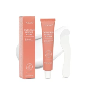 Facial Hair Removal Cream for Women, Painless & Flawless Depilatory Cream for... - Picture 1 of 9