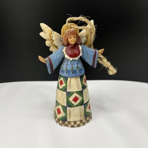 Enesco Jim Shore Heartwood Creek 2002 4" Vintage Angel Christmas Angel - Picture 1 of 14