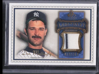 2009 SP Legendary Cuts Don Mattingly Legendary Memorabilia Jersey /100 Yankees - Image 1 of 2