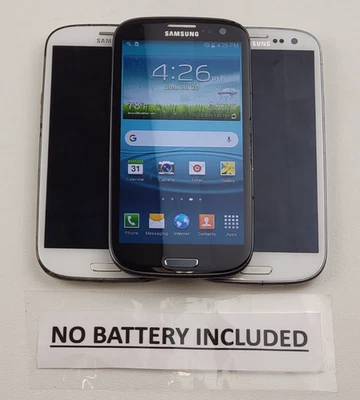 (Lot of 3) Samsung Galaxy S III (S3) (SCH-i535) 16GB (GSM Unlocked) Smartphones - Image 1 of 4