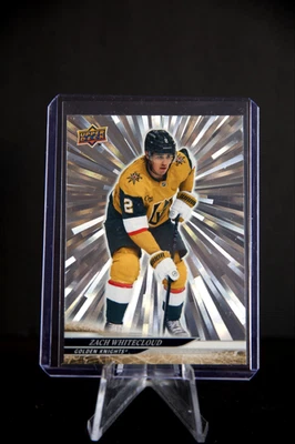 Zach Whitecloud Silver Outburst #434 2024-25 Upper Deck - Image 1 of 2