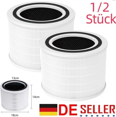 3-in-1 H13 True HEPA Filter for LEVOIT Core 200S Air Purifier Replacement Filter 1/2pc - Image 1 of 4