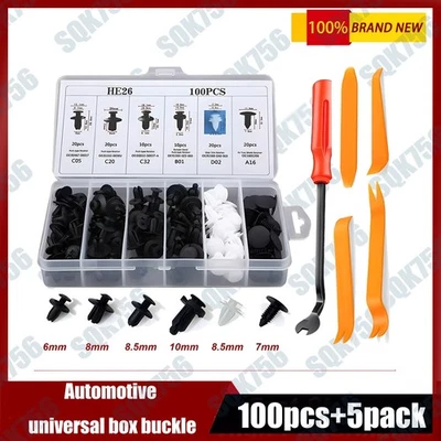 Juego de caja de sujeción para Subaru parachoques guardabarros forro tipo empuje clips de retención -105 un. Foto 1 de 4