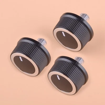 3Pcs A/C Heater Temp Control Knob Fit For Chevrolet Express GMC Savana 08-17 fe - Image 1 of 4