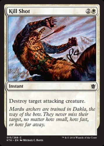 Kill Shot - Foil - Khans of Tarkir #015/269 MTG Magic The Gathering - Image 1 of 1