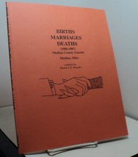 Births Marriages Deaths - 1886-1887 - Medina County Gazette - Medina Ohio
