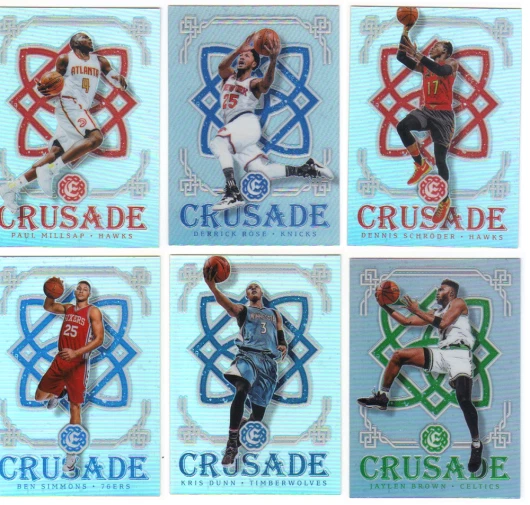2016-17 Panini Excalibur Basketball - Silver Crusade - Choose Card #'s 1-100 - Image 1 of 1