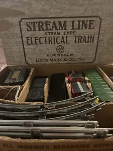 Marx Stream Line 25240 & Lionel tracks plus extras - Picture 1 of 15