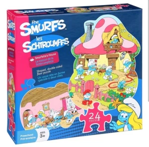 Smurfette's House 24 Piece Children's Puzzles - Picture 1 of 1