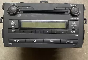OEM AM FM Audio Radio Receiver Head Unit Toyota Corolla 2009-2011 / 86120-02A90 - Bild 1 von 6