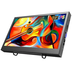 Eyoyo Portable Monitor 12inch Screen HDMI IPS Computer Laptop PC CCTV Display - Photo 1/11
