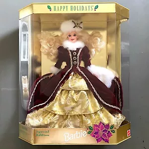 MATTEL Holiday Barbie bambola edizione speciale 1996 nuova in scatola sigillata #15646 - Foto 1 di 2