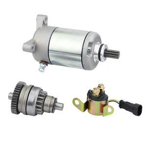 Arranque 18645 para Polaris Sportsman 500 2006-2012 3084981 con relé y Bendix - Imagen 1 de 11