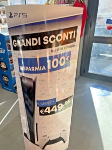 Sony PS5 Sconto Estate 2023 Stand Expo Espositore NUOVO - Imagen 1 de 2