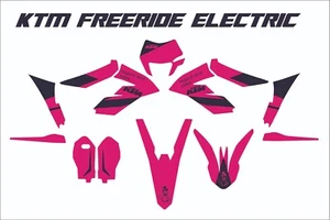 KTM Freeride electric e-xc MX Graphics 2023 PINK - Picture 1 of 1