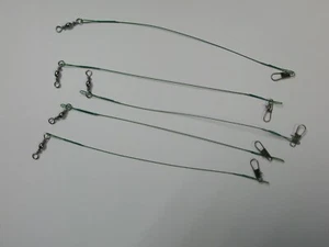 Spinning Alambre Huellas Todas las Tallas Lucio Equipo de Pesca - Picture 1 of 1