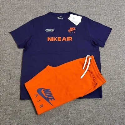 男式耐克运动服或T恤和短裤套装 — 第 1/4 张图片