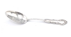 EXC! Vintage Sterling Silver Souvenir Spoon - Art Institute Chicago. REDUCED! - Picture 1 of 3