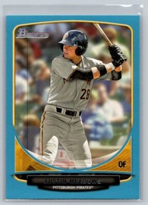 2013  Bowman Draft Picks & Prospects #BDPP5 Austin Meadows Blue 067/500 PIRATES