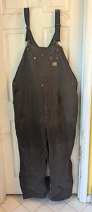 Wells Lamont Latzhose Herren 2XL braun Canvas Overall Arbeitskleidung - Bild 1 von 16