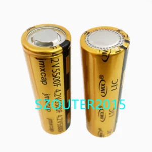 2 PIEZAS 4.2V 5500F Supercondensadores de Grafeno Condensador de Faradio 21MM*70MM NUEVO - Imagen 1 de 1