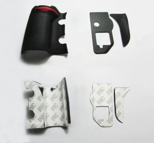 NUEVO UN Juego de 3 Piezas Unidad de Goma de Agarre para Nikon D700 DSLR Goma con Cinta - Imagen 1 de 1