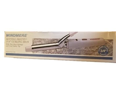 NOS Windmere Curling Iron 3/4" Setting Pretty - Image 1 of 4