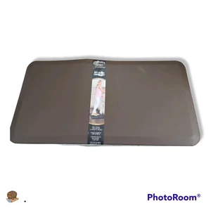 GORILLA GRIP Cojín Grueso Anti Fatiga Alfombra de Escritorio de Pie 40" x 20" (Marrón) - Imagen 1 de 3