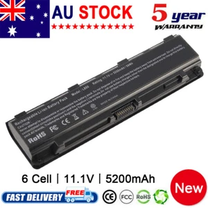 Battery For Toshiba Satellite L840 L845 L850 L855 L870 L875 Laptop PA5024U-1BRS - Picture 1 of 7