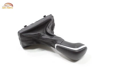 2016-17 AUDI A7 S7 RS7 TRANSMISSION GEAR SHIFTER LEVER KNOB HANDLE & BOOT OEM - Image 1 of 4