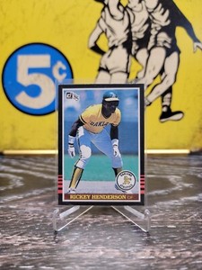 1985 Donruss Rickey Henderson  #176
