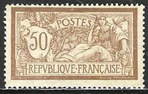 France 1900 Scotts #123 "Liberty & Peace" Mint/LH, Very Fine 50c Nice - Picture 1 of 2