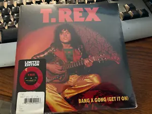 T-Rex 7" Lp Limited Edition Red Vinyl Bang A Gong (Get It On) Sealed - Imagen 1 de 2