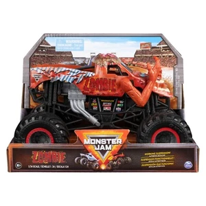 OFFICIAL MONSTER JAM Truck ZOMBIE 1:24 - True Metal Working Suspension Series 19 - Picture 1 of 8