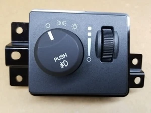 2004-2009 Chrysler Dodge Headlight Switch W / Fog Lights NEW OEM Mopar 6802345AC - Picture 1 of 6