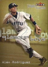 2001 Fleer Triple Crown Glamour Boys #GB14 Alex Rodriguez 