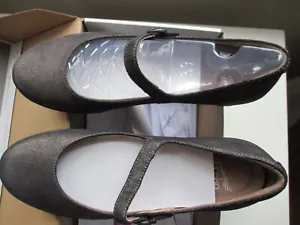 Dansko Kaelyn Metallic Nappa Graphite 39 NIB - Picture 1 of 9