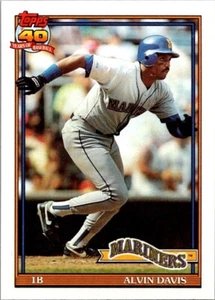 1991 Topps - #515 Alvin Davis - Picture 1 of 2