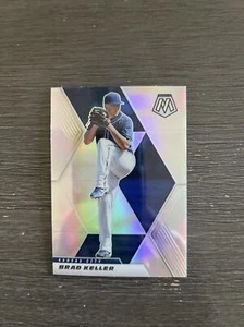 2021 Panini Mosaic Baseball-Brad Keller #119-Silver Holo Prizm - Picture 1 of 2