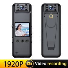 1920P UHD Video Recorder Cam with Screen IR Night Vision Law Enforcement Camera