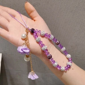 Bracelet Beads Chain Cell Phone Lanyard Wrist Straps Lanyard Mobile Phone Strap· - Zdjęcie 1 z 18