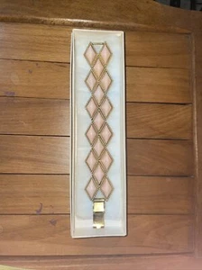 ABSOLUTAMENTE PRECIOSO KENETH J. ¡PULSERA DE MELOCOTÓN PÁLIDO LANE MCM! - Imagen 1 de 11