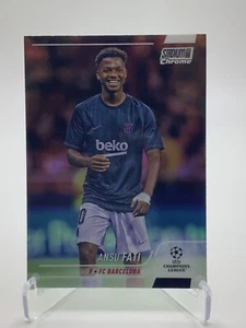 REFRACTOR TOPPS CHAMPIONS LIGA ESTADIO CLUB CROMO 2022 ANSU FATI - Imagen 1 de 1