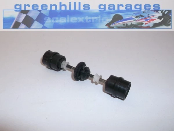 Greenhills Scalextric McLaren MP4-10 No.8 C685 Rear Axle & Wheels Used - P3076 - image 1 of 1